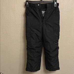 Rothschild Boy Youth Black Snow Pants Size 5/6